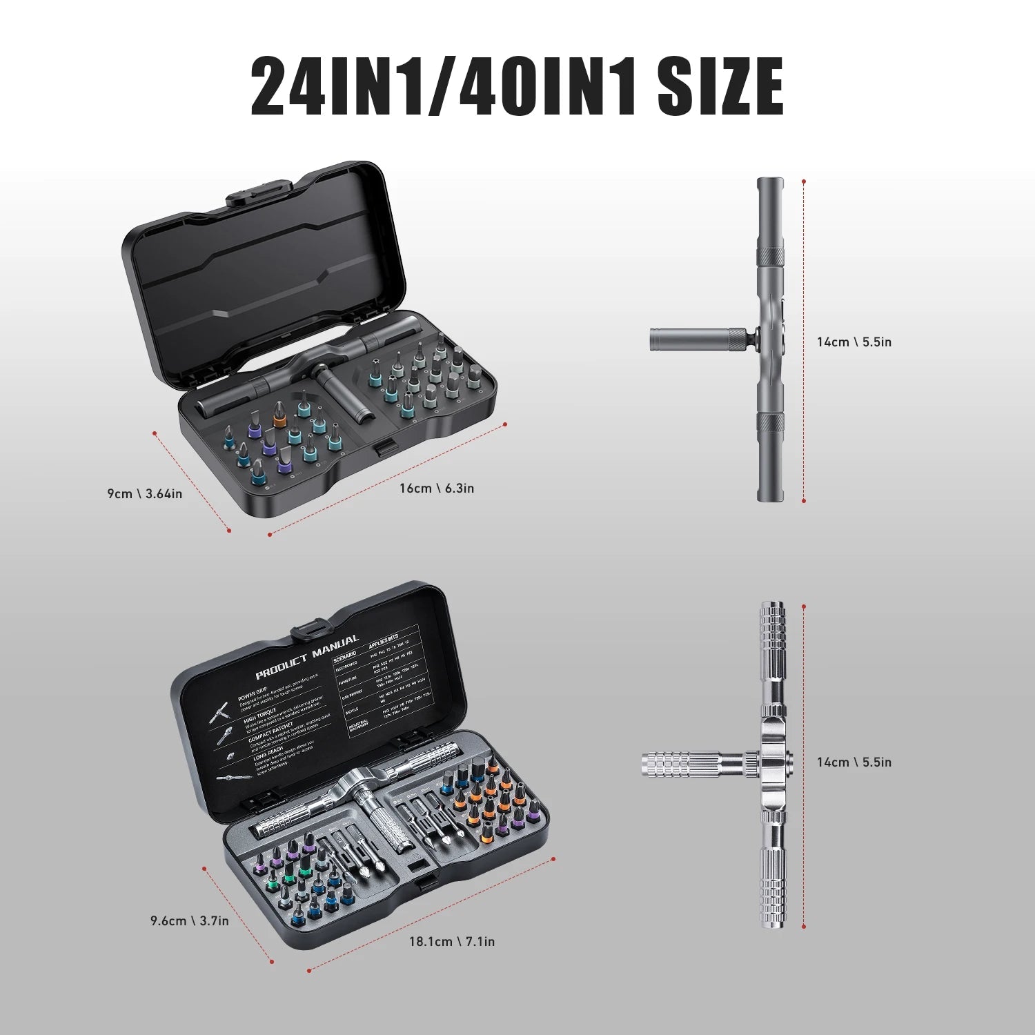 VMAN 66in1 Multifunction Ratchet Screwdriver Set Multi Magnetic Bits Mini Repair Tool Kit Household Tool For PC & Desk Etc.    Home Decor Supply | Online Retail | ShoreShopper.com