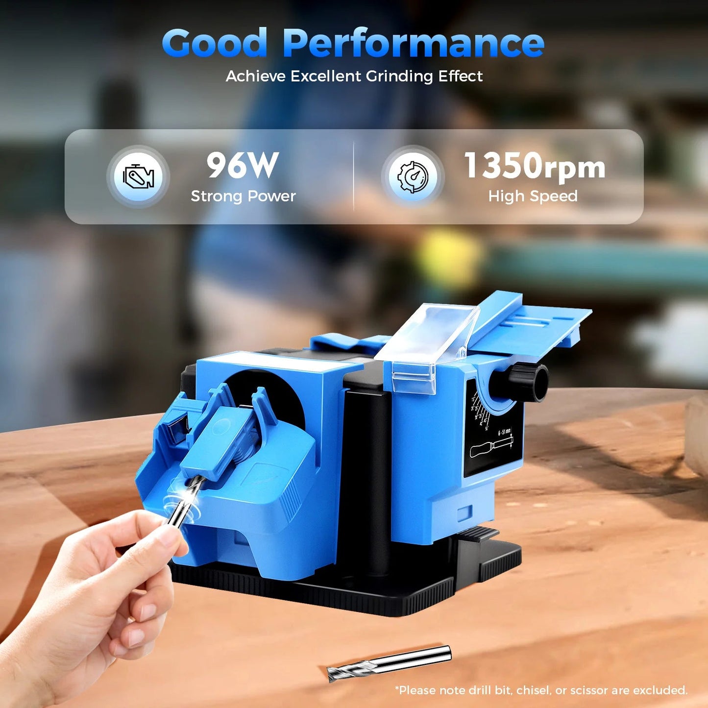 Electric 3mm-13mm Drill Bit Sharpener Household Grinding Tools Multifunctional Grinding Machine for Plane Knives, Scissors    Home Decor Supply | Online Retail | ShoreShopper.com
