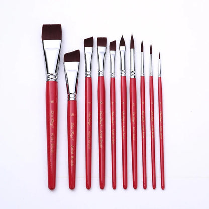 Body Pinting Face Body Art Paint Multifunctional Professional Paint Brushes Set Wooden Handle Nylon Brush Oil Painting Brushes    Home Decor Supply | Online Retail | ShoreShopper.com