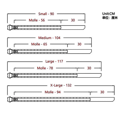 Outdoor Sports 5.0cm Waist Belt - ShoreCo.Shop