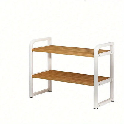 Kitchen Layered Shelves Countertop Cabinets Telescopic Storage Rack Pot Rack Table Top Kitchen Utensils Seasoning Shelf    Home Decor Supply | Online Retail | ShoreShopper.com