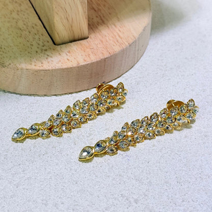 2025 New Fine Jewelry Set Luxury White Gold High Quality Geometric Crystal Luxury Necklace Bracelet Earrings Ring Gift for Women    Home Decor Supply | Online Retail | ShoreShopper.com