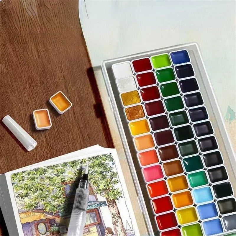 artist watercolor paint 24/36/48/60/98/130colors art set professional drawing pigment art supplies    Home Decor Supply | Online Retail | ShoreShopper.com