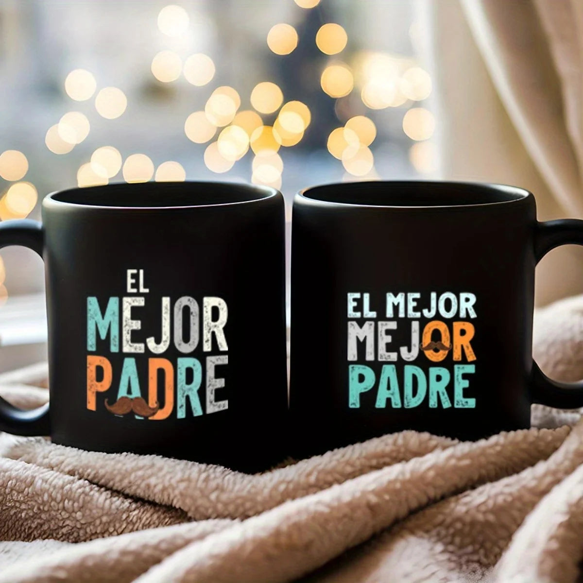 24Pcs/Set Father's Day Quotes Spanish DIY Glass Jars Wrap Stickers Coffee Cups UV DTF Transfers Decor Sticker On Mugs