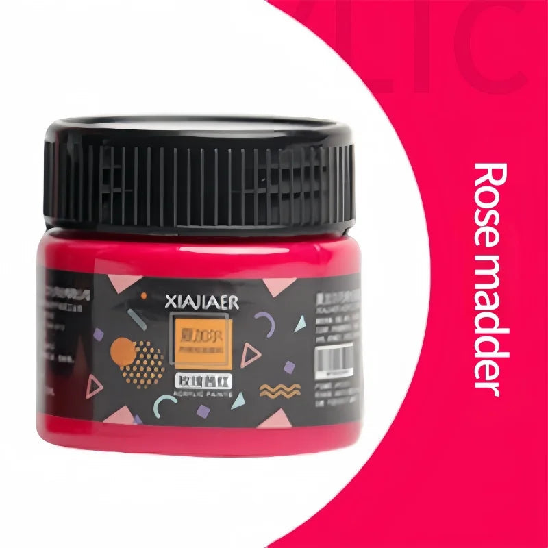 Acrylic paint 100ml hand-painted wall painting Graffiti Stone T-shirt tinned paint Studio multi-color acrylic paint    Home Decor Supply | Online Retail | ShoreShopper.com