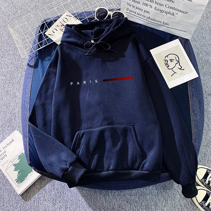 Paris Letter Womens Sweatshirts Printed Home Casual Hoodies Sports Pullover Tops Daily High Quality Woman Clothing Autumn Winter    Home Decor Supply | Online Retail | ShoreShopper.com