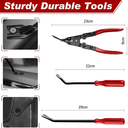 Car Trim Removal Tool Kit for Door/ Pannel/ Audio Dashboard/ Plastic Rivets/ Bumper/ Fastener Clips DIY Car Panel Disassembly    Home Decor Supply | Online Retail | ShoreShopper.com
