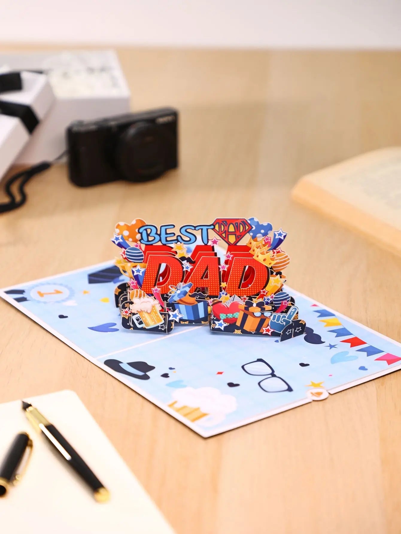 Best Dad Greeting Cards, Handmade Floral Cards, Creative Paper Crafts for Father's Day, Birthdays, and Anniversaries.    Your Coastal Marketplace | Shoreshopper.com