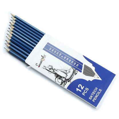 SeamiArt 12 Pcs. Standard Sketching Pencil Art Suppliers for Artist Drawing School Office Lapices De Colores Pencils Supplies    Home Decor Supply | Online Retail | ShoreShopper.com