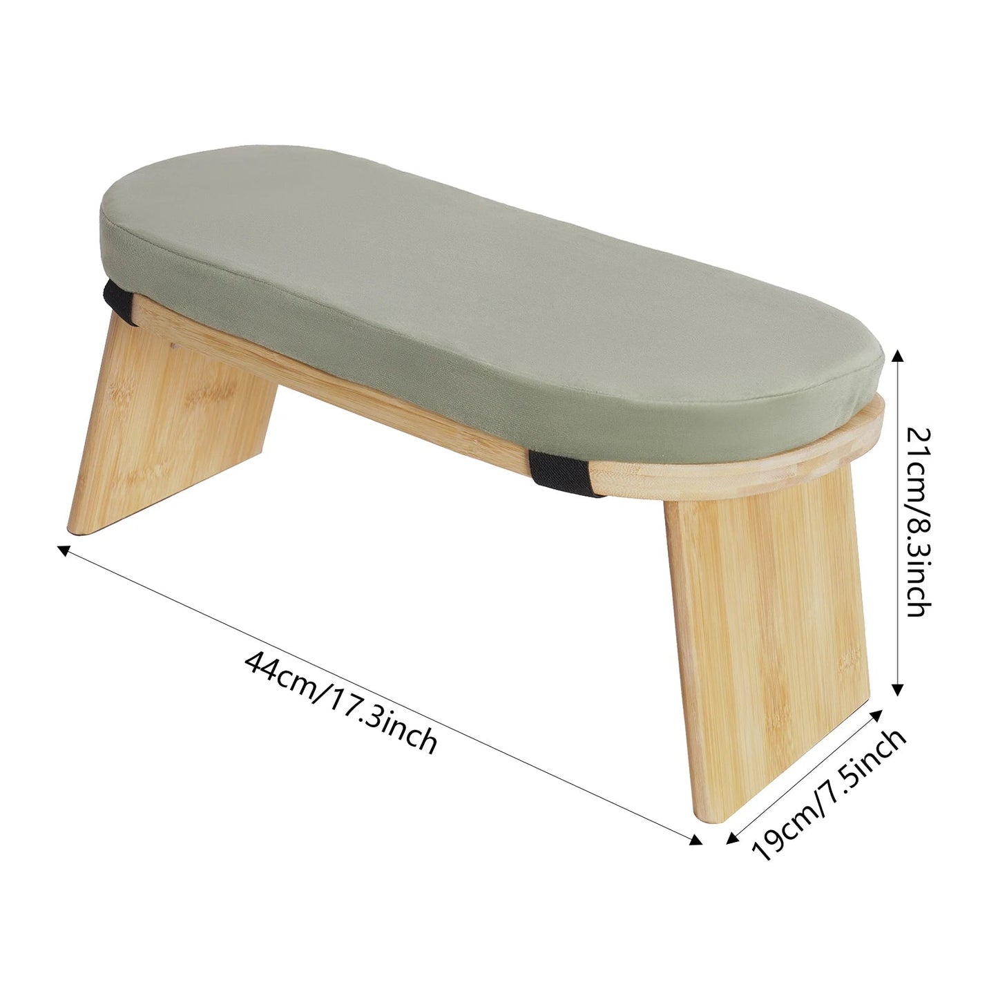 Portable Meditation Stool，Folding Kneeling Stool，Comfortable Sponge Cushion，for Yoga Bench, Prayer Bench, Floor Seat    Home Decor Supply | Online Retail | ShoreShopper.com