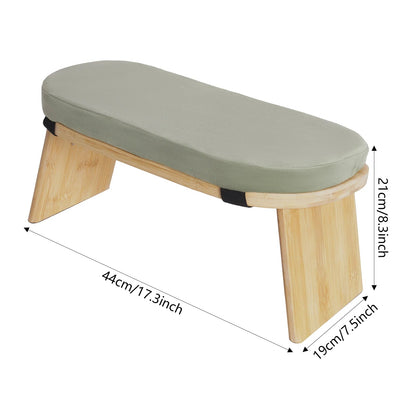 Portable Meditation Stool，Folding Kneeling Stool，Comfortable Sponge Cushion，for Yoga Bench, Prayer Bench, Floor Seat    Home Decor Supply | Online Retail | ShoreShopper.com