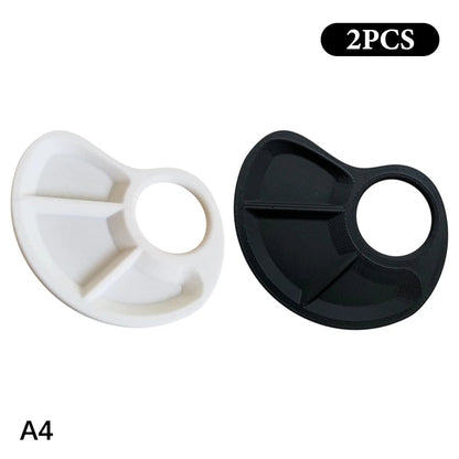 Ergonomic Thumb Palette Petite Paint Palette Smooth Surface for Artists Outdoor Painting Home Crafts School Art Classes    Home Decor Supply | Online Retail | ShoreShopper.com