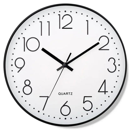 8 Inch Easy To Read Wall Clock Classic Elegant Modern Silent Quartz Clocks for Living Room Bedroom Office Study    Home Decor Supply | Online Retail | ShoreShopper.com