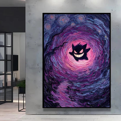 Van Gogh Style Pokemon Pikachu Wall Decoration Multiple Characters Are Available Creating A Unique Artistic Space for Your Home    Home Decor Supply | Online Retail | ShoreShopper.com