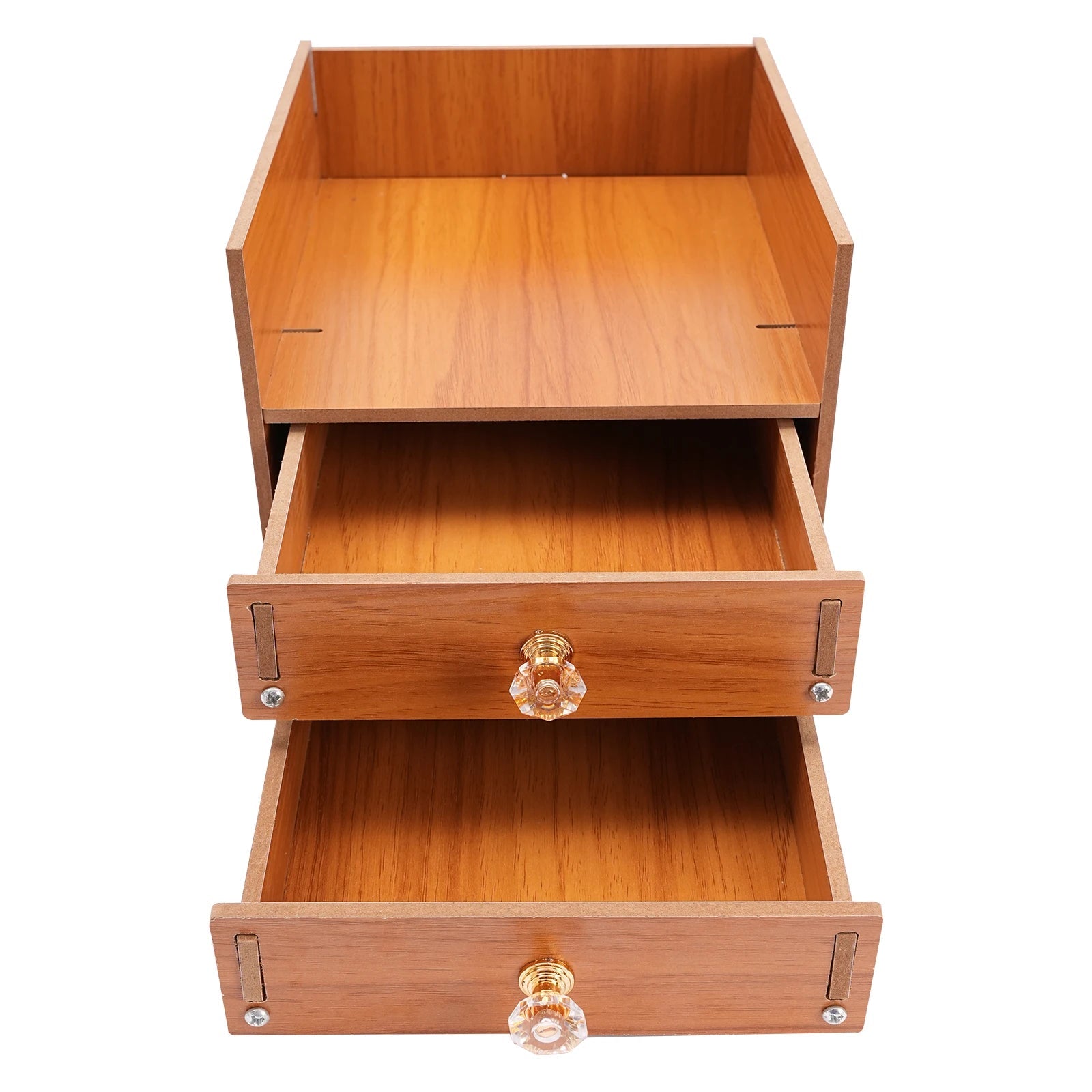 Wooden Desk Organizer W/ Drawer File Storage Desk Monitor Riser Computer Stand    Home Decor Supply | Online Retail | ShoreShopper.com