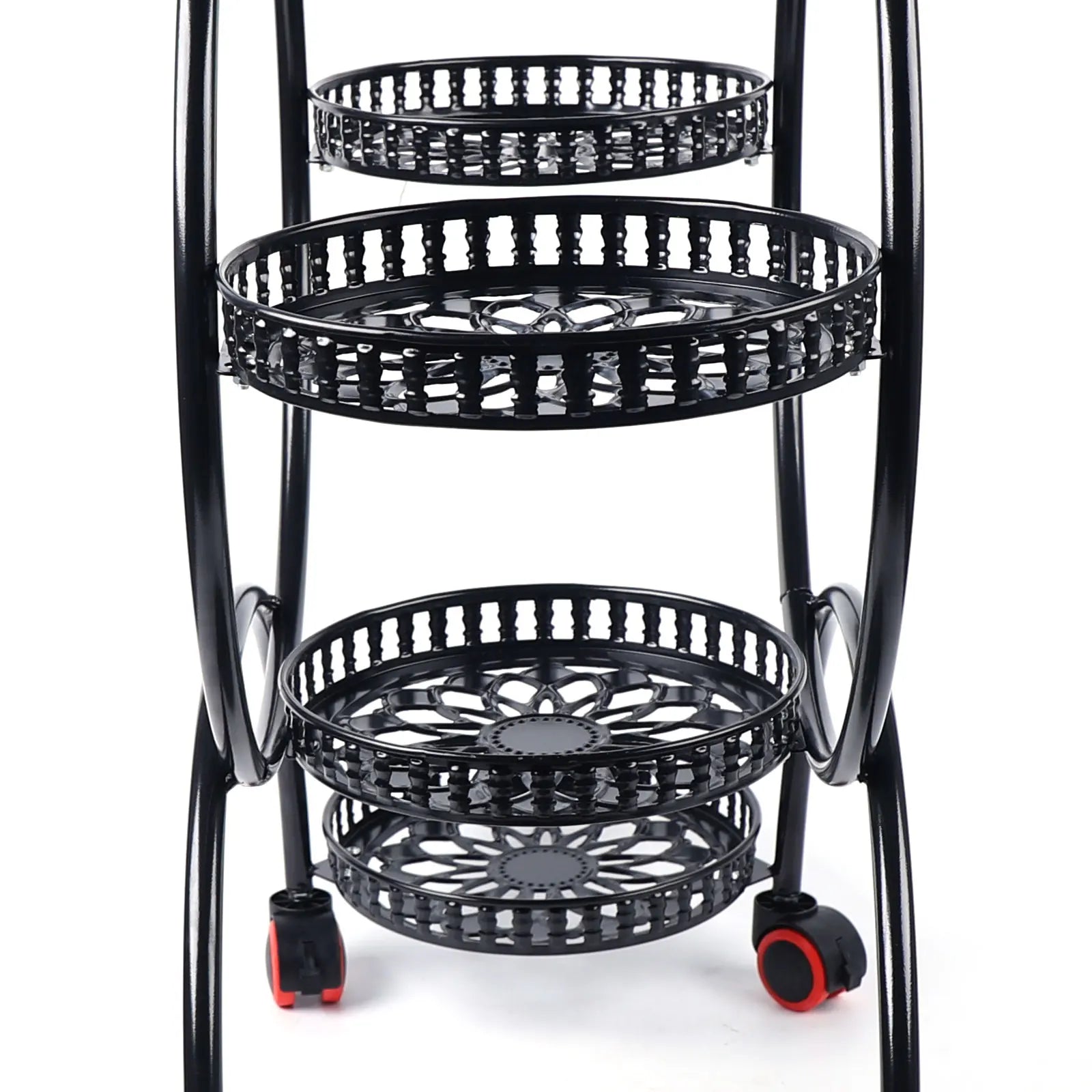 Metal Plant Stands 6 Pots Plants Flower Stand for Patio Garden Living Room Corner Balcony Bedroom Black / White    Home Decor Supply | Online Retail | ShoreShopper.com