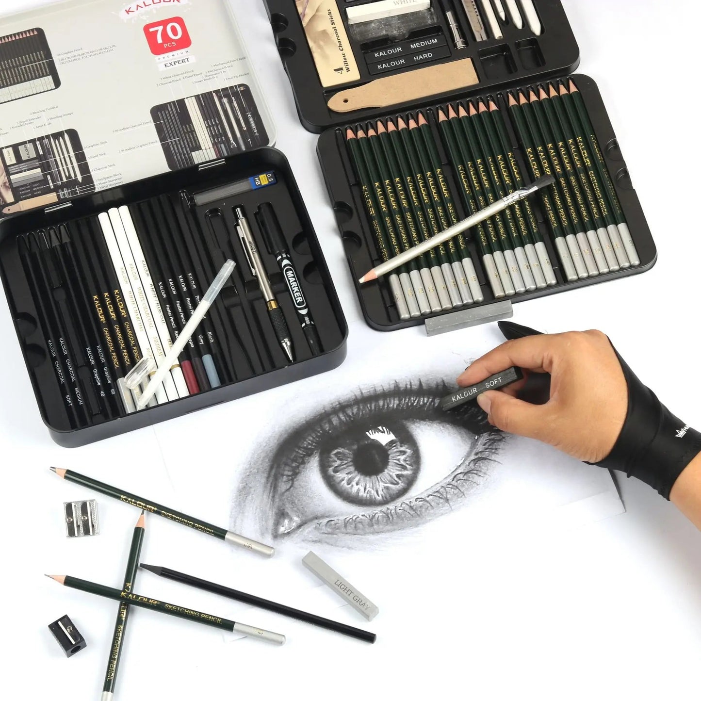 Professional Art Painting Set 70Pieces of Sketch Pencil Set Sketch Tool Set Art Painting Pencil Art Supplies for Painting    Home Decor Supply | Online Retail | ShoreShopper.com