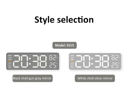 Mirror Brushed Finish Wall Clock Premium Modern Home Wall Clock    Home Decor Supply | Online Retail | ShoreShopper.com