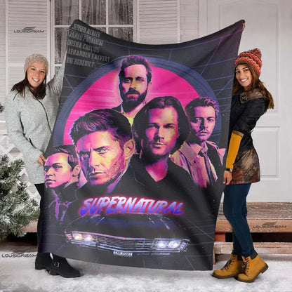 Multi-size Supernatural 3D Printing Four Seasons Blanket Sofa Cover Travel Bed Plush Blanket Lightweight Flannel Blanket    Your Coastal Marketplace | Shoreshopper.com
