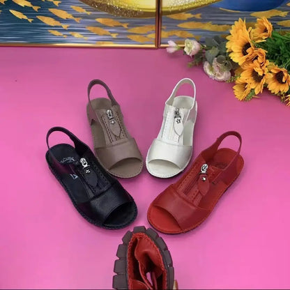 New Women Shoes Fashion Flat Sole Sandals Shoes for Women Fish Mouth Comfortable Casual Sandals Zapatos De Mujer    Your Coastal Marketplace | Shoreshopper.com