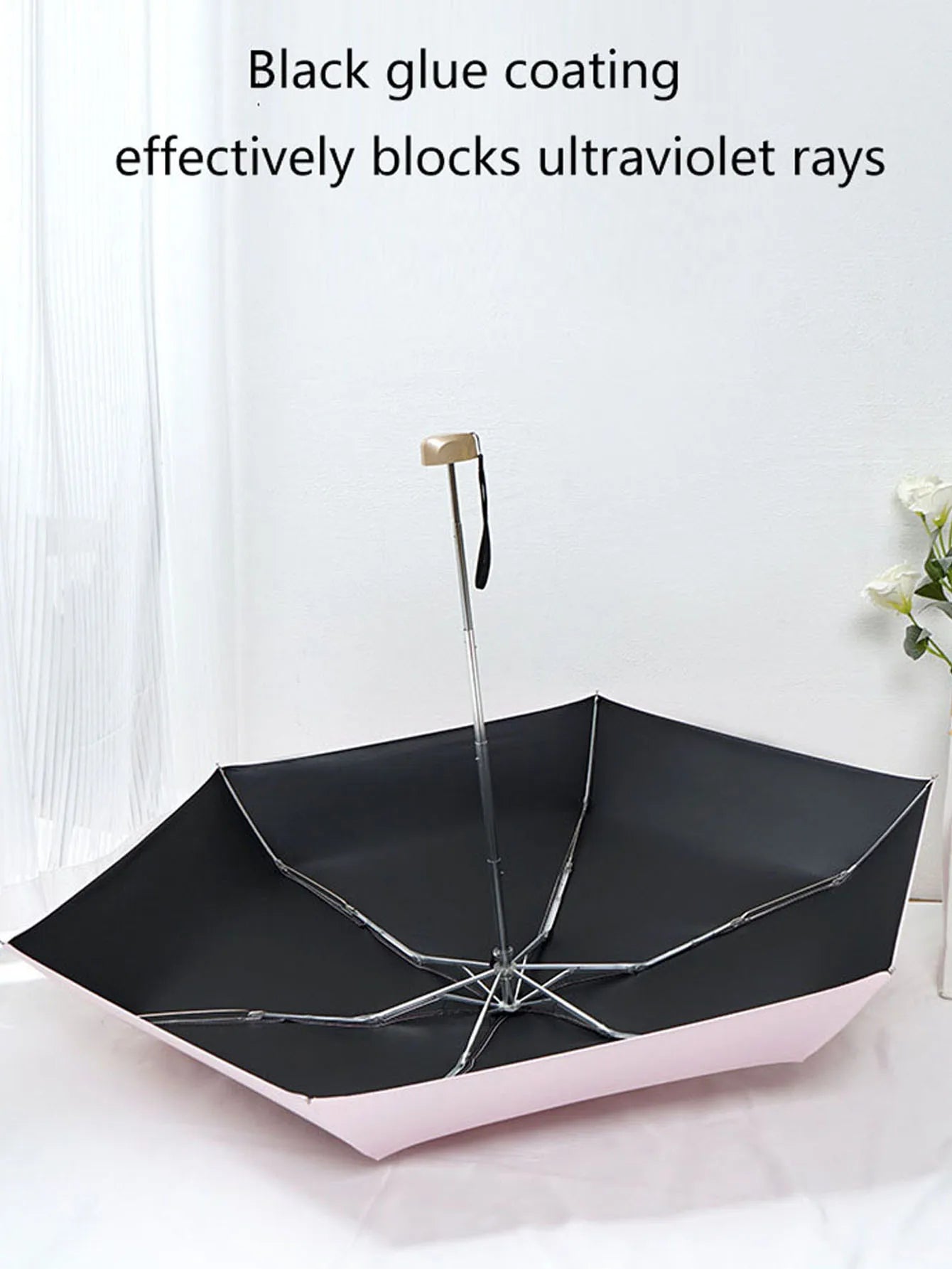 Outdoor Mini Sun Umbrella UV Protection Ultralight Folding Five-fold Umbrella Sunshade Umbrella    Your Coastal Marketplace | Shoreshopper.com