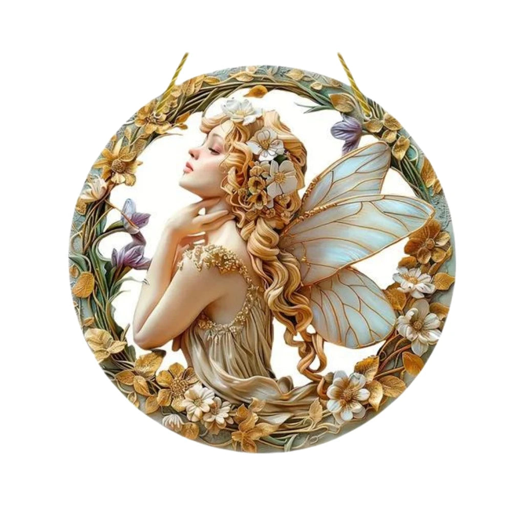 Enchanting Elf Fairy Acrylic Sun Catcher Window Door Display, Seasonal Summer Decor - for Home, Bar, for Daily Christmas Decor    Your Coastal Marketplace | Shoreshopper.com