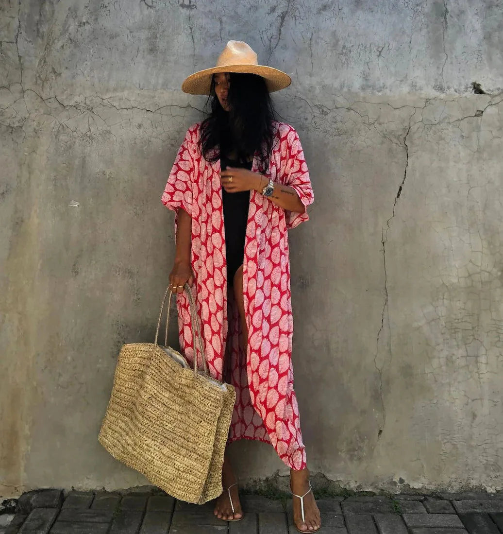 Beach Dress Tunic Cover up Embroidery Kaftan Saida de Praia Women Bikini Cover-up Pareo Sarong Beachwear    Your Coastal Marketplace | Shoreshopper.com