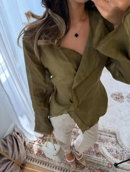Women Blouses 2026 Spring Summer Long Sleeve Blouse Woman Blouse Shirt Office Elegant Work Shirt Top Blusas Mujer De Moda    Your Coastal Marketplace | Shoreshopper.com
