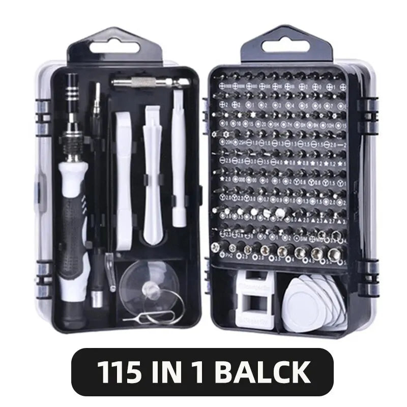 New 115 in 1 Professional Repair Tool Precision Screwdriver Set Magnetic Torx Hex Screw Driver Bits Kit for Xiaomi Mac PC iPhone    Home Decor Supply | Online Retail | ShoreShopper.com