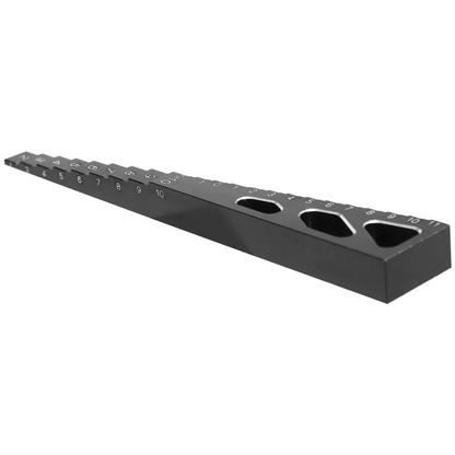 RC Model Car Metal Ride Height Droop Gauge Adjuster Ruler Measuring Tool for 1/8 1/10 1/12 RC Car,Black    Home Decor Supply | Online Retail | ShoreShopper.com