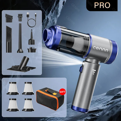 CENRR 2026 Car Vacuum Cleaner Mini 998000PA Cordless Powerful for Home Handheld Blower Car Cleaner Portable Car Vacuum Cleaner - ShoreCo.Shop