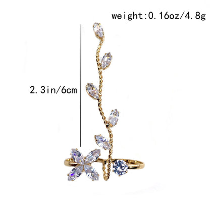 1pc Exquisite Zircon Foot Ring With Copper Inlay For Summer Women's Sexy Beach Accessories    Your Coastal Marketplace | Shoreshopper.com