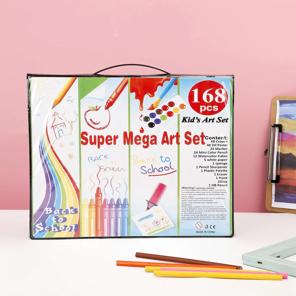 168pcs Office School Supplies Art drawing Set Oil Pastels Watercolor Markers Kids Painting Kit for Children Students School Gift    Home Decor Supply | Online Retail | ShoreShopper.com