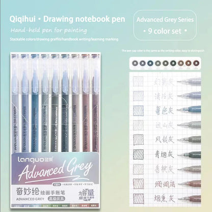 Languo 27-207 Colors Of One Set Drawing Handbook Pens Student DIY Graffiti Multi-Color Gel Pen Writing Marker Stationery    Home Decor Supply | Online Retail | ShoreShopper.com