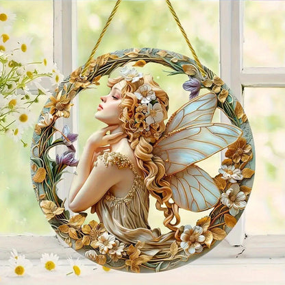 Enchanting Elf Fairy Acrylic Sun Catcher Window Door Display, Seasonal Summer Decor - for Home, Bar, for Daily Christmas Decor    Your Coastal Marketplace | Shoreshopper.com