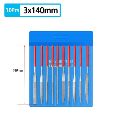 Diamond Mini Needle File Set for Carpentry Jewelry Stone Glass Metal Ceramic Polish Carving DIY Craft Woodworking Hand Tools    Home Decor Supply | Online Retail | ShoreShopper.com