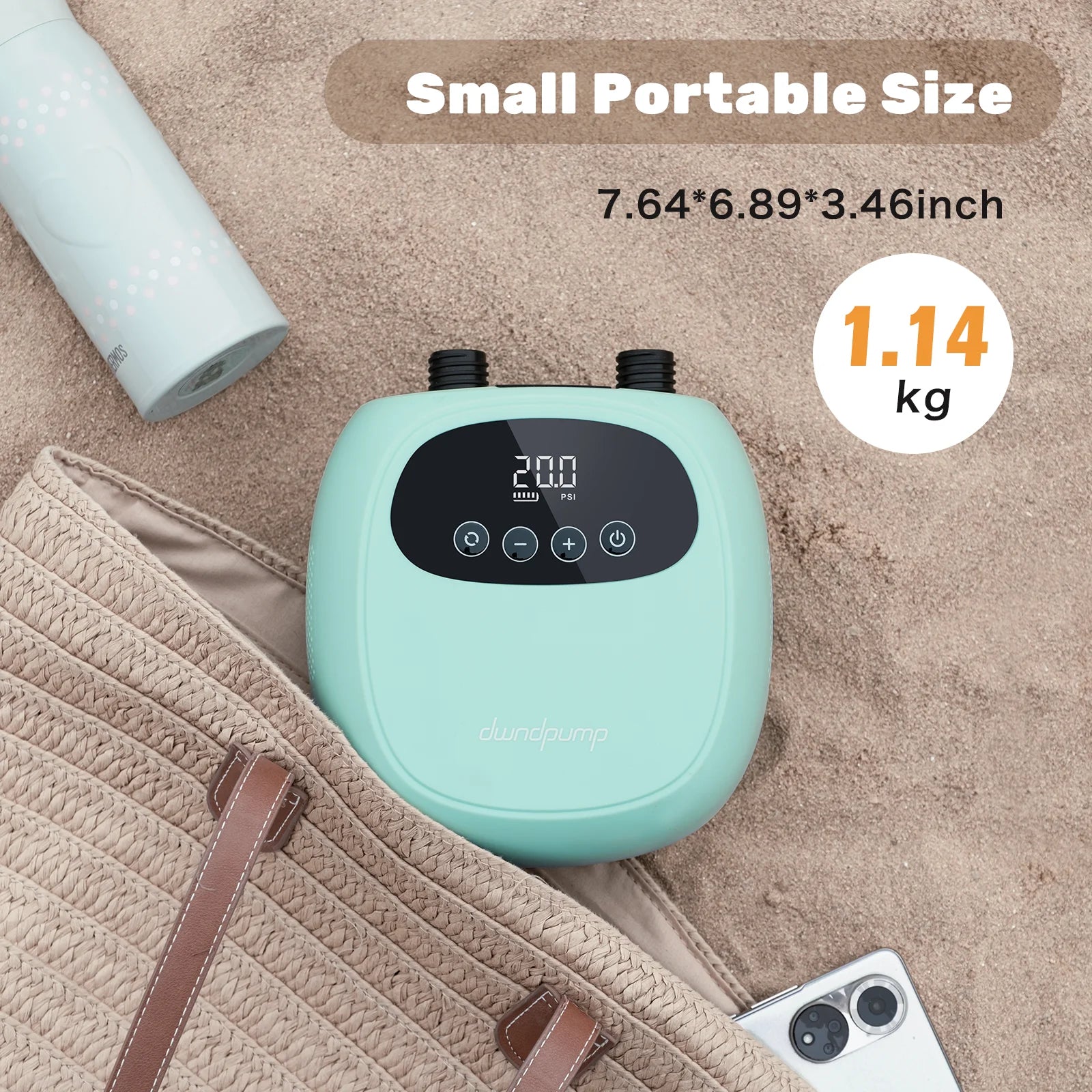 dwndpump Electric 20PSI SUP Pump 38.48Wh Battery Paddle Board Inflation Deflation for Kayak Boat Surfing Board Stand Up Paddle    Home Decor Supply | Online Retail | ShoreShopper.com