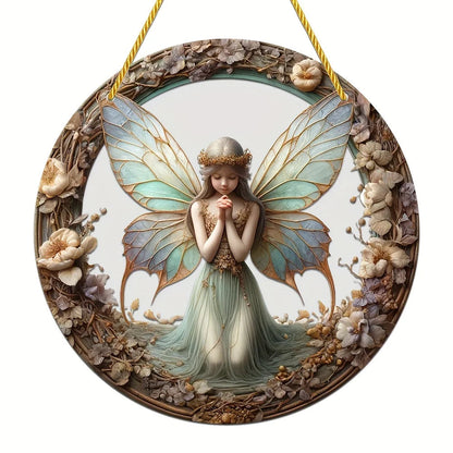 Enchanting Elf Fairy Acrylic Sun Catcher Window Door Display, Seasonal Summer Decor - for Home, Bar, for Daily Christmas Decor    Your Coastal Marketplace | Shoreshopper.com