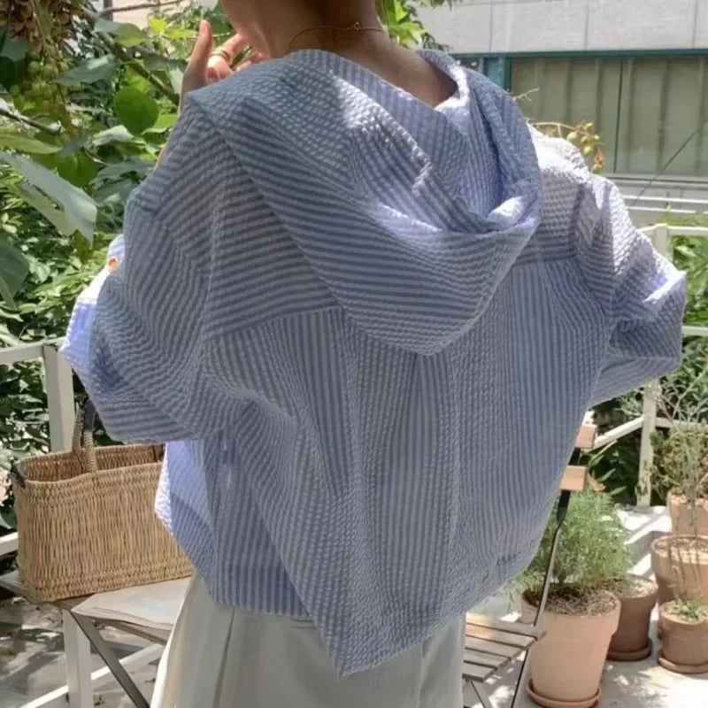 Women Shirt Summer Fashion Sunshade Long Sleeve Casual    Your Coastal Marketplace | Shoreshopper.com