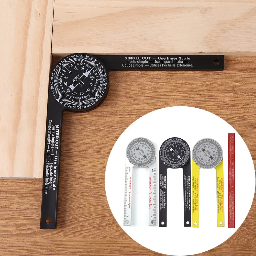 Professional Miter Saw Protractor Angle Finder Precision Miter Angle Finder for Carpenters Plumbers Bevel Protractor Woodworking    Home Decor Supply | Online Retail | ShoreShopper.com