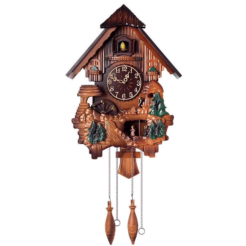 Cuckoo Luxury Wall Clocks Living Pendulum Room Large Decoration Wall Clocks Retro Wooden Home Decor Reloj De Pared MHBGZ    Home Decor Supply | Online Retail | ShoreShopper.com