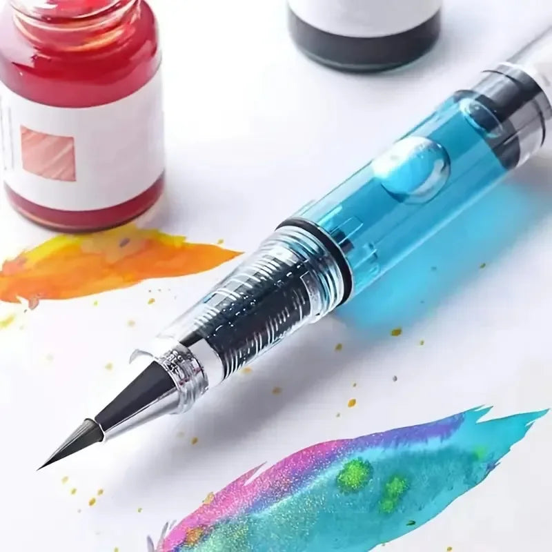 Color piston brushes, watercolor brushes, self-priming paint pens (mix your own paint) for painting, calligraphy and coloring    Home Decor Supply | Online Retail | ShoreShopper.com