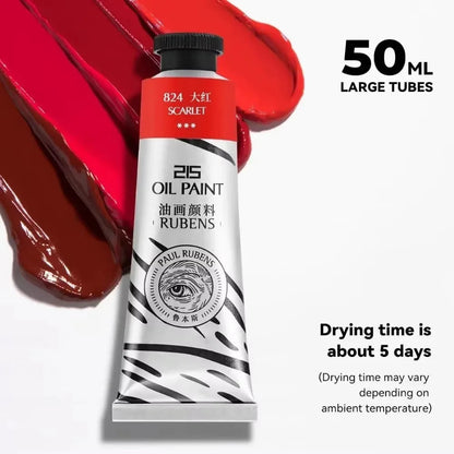 Paul Rubens Oil Paint 20 Colors 50ml Professional Oil Based Paint High Saturation Creamy Texture for Artists Beginners    Home Decor Supply | Online Retail | ShoreShopper.com