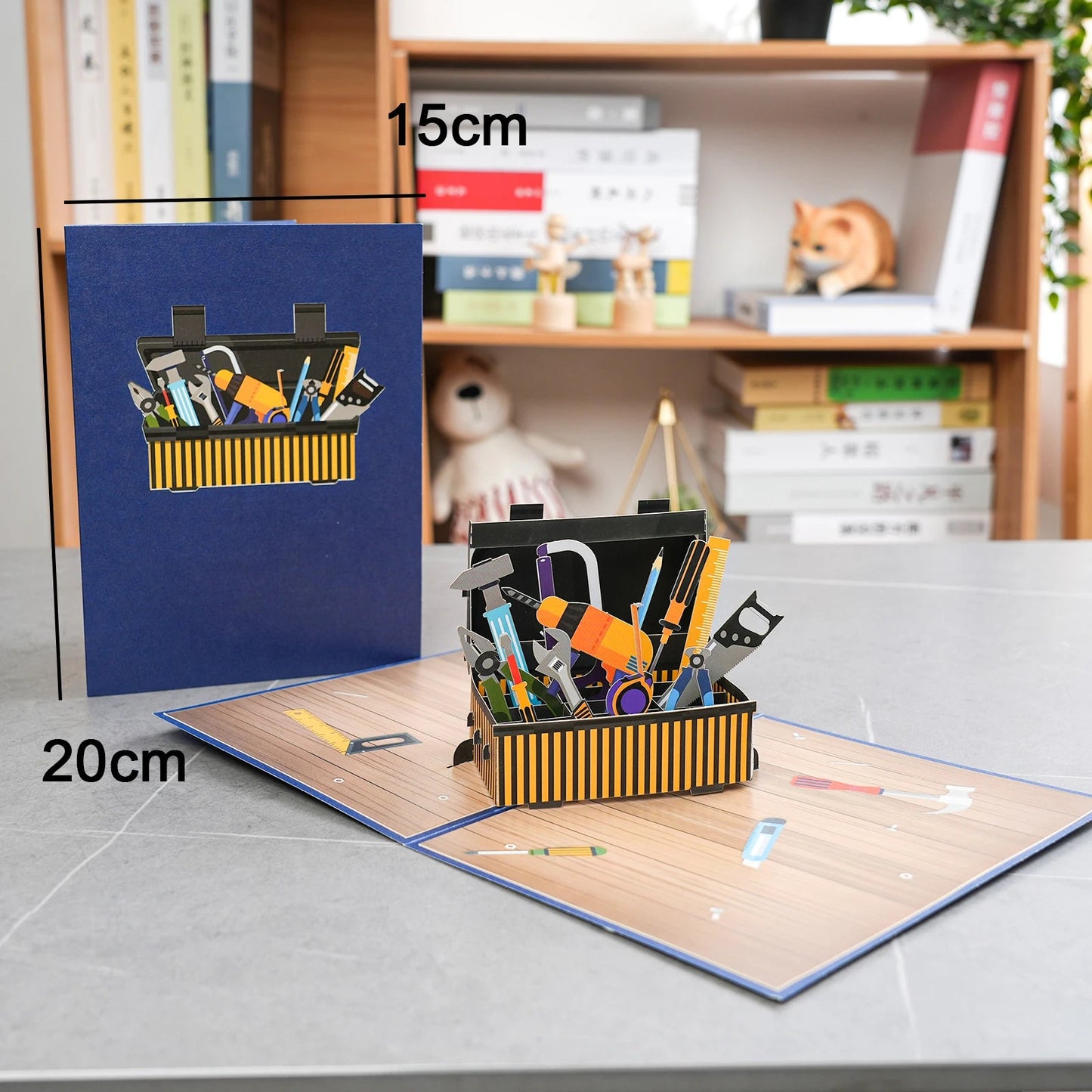 3D Pop-Up Father's Day Greeting Card Unique Handmade Gift for Dad Birthday Card with Notecard    Your Coastal Marketplace | Shoreshopper.com