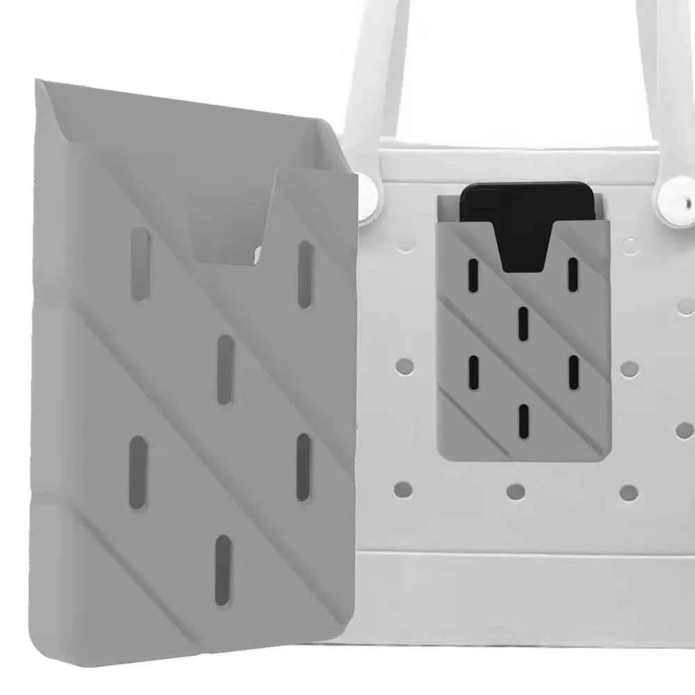 Phone Holder Decoration for Beach Tote Bag Camping Hiking Silicone Bracket Mobile Phone Holder Ornament Accessories