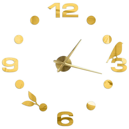 2D/3D Large Roman Numeral Acrylic Mirror Wall Clock Sticker Fashion DIY Quartz Clocks Watch Home Decoration Living Room Stickers    Home Decor Supply | Online Retail | ShoreShopper.com