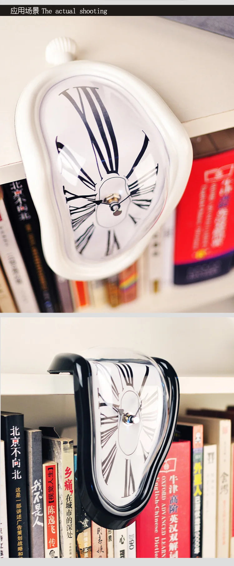 Melting Distorted Surreal Novelist Salvador Dali Style Decorative Clock    Home Decor Supply | Online Retail | ShoreShopper.com