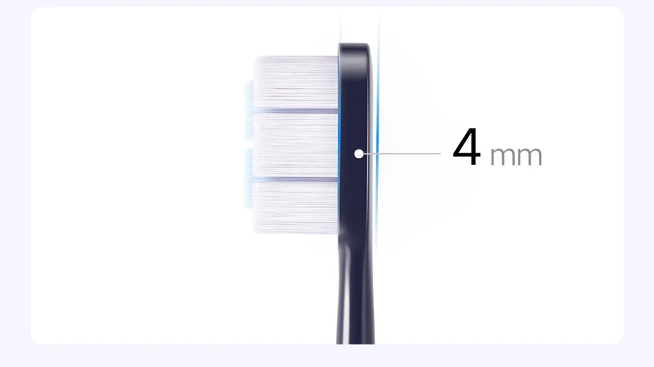 Mijia T700 Sonic Electric Toothbrush LED Display IPX7 Waterproof Super Dense Soft Bristle Inductive Charging Oral Care - ShoreCo.Shop