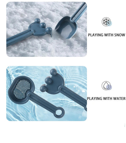 9 pieces beach toys beach bucket set A bucket, filter, accessories for homemade ice cream Can make ice ball Beach travel to    Your Coastal Marketplace | Shoreshopper.com
