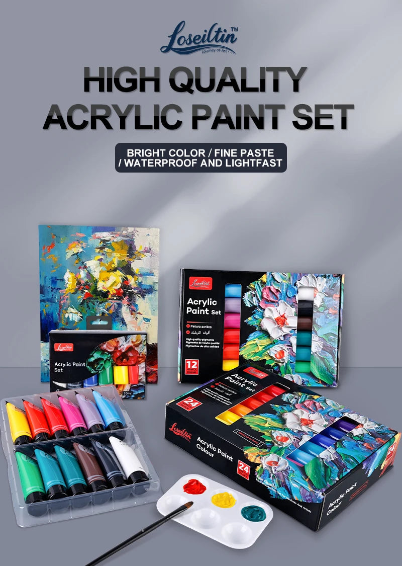 30ml Acrylic Paint for Wall Painting Waterproof And Sun Resistant Art Student Painting Materials Textile DIY Graffiti    Home Decor Supply | Online Retail | ShoreShopper.com